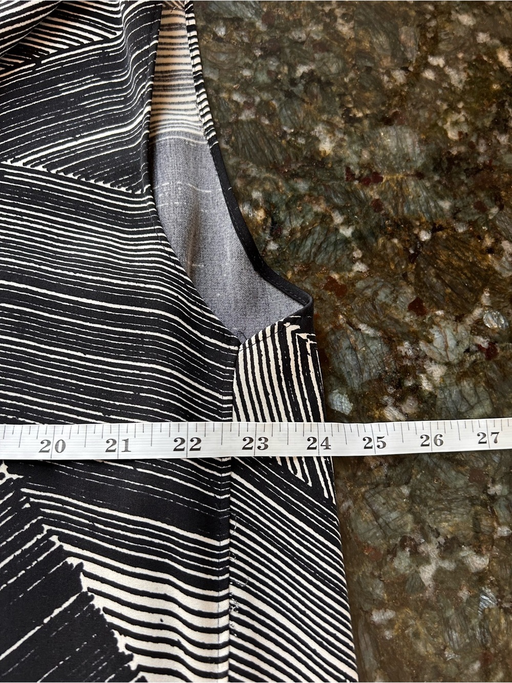 Rachel Roy Sidney Dress Tunic. Geometric. Lagenlook. Artsy. High low hem. SZ XL - Picture 7 of 8